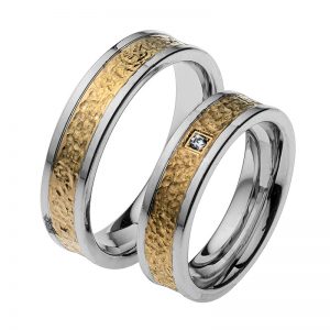 AURUM Multicolored Wedding Rings WDWE433355LZ