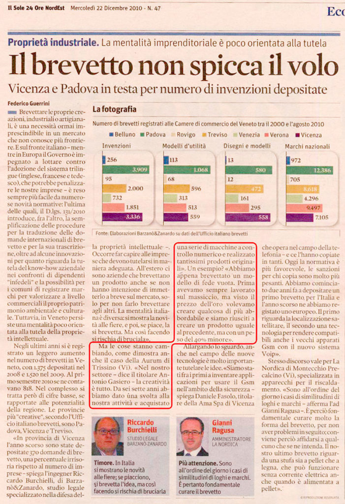 AURUM Srl su Il Sole 24 Ore